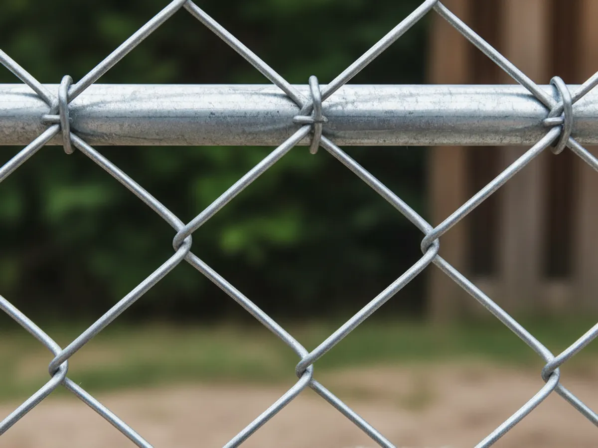 Chain Link detail work by a licensed fence contractor in Boulevard, CA