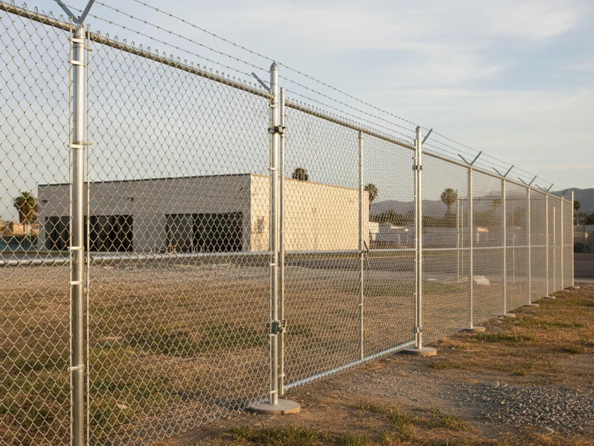 Commercial detail work by a licensed fence contractor in Boulevard, CA