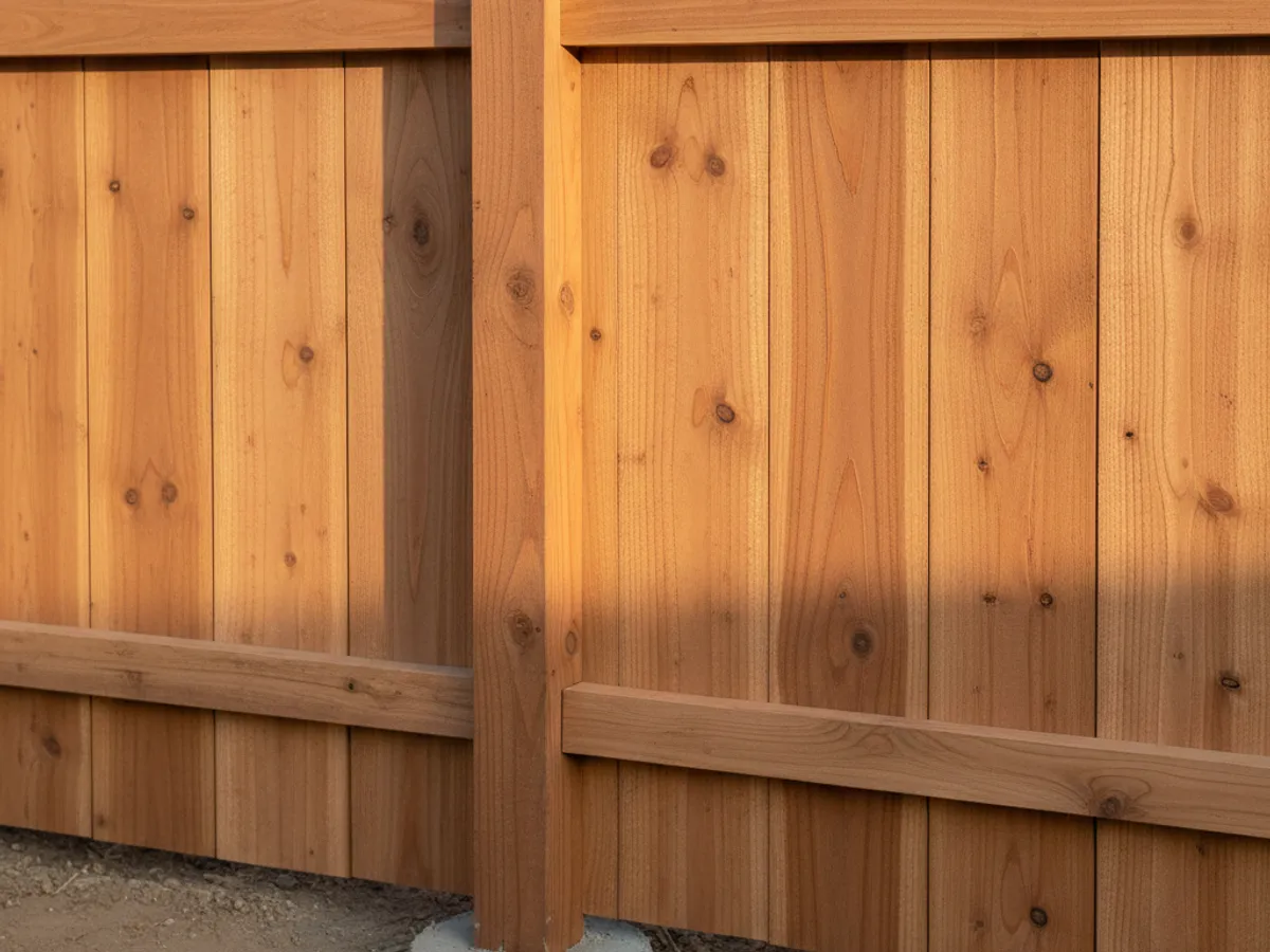 Wood Fence detail work by a licensed fence contractor in Boulevard, CA